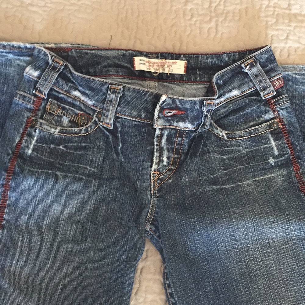 Distressed 1921 jeans. Size 27.